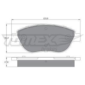 Köp Bromsbelägg av TOMEX brakes TX 12-483 till det låga priset 322,14 kr