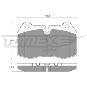 Comprar Juego de pastillas de freno de TOMEX brakes TX 13-24 a bajo precio de 42,76 €