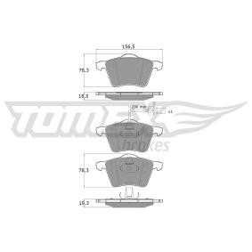 Köp Bromsbelägg av TOMEX brakes TX 13-58 till det låga priset 589,50 kr