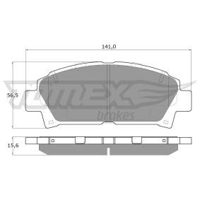 Köp Bromsbelägg av TOMEX brakes TX 13-63 till det låga priset 290,66 kr