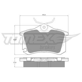 Köp Bromsbelägg av TOMEX brakes TX 15-22 till det låga priset 354,10 kr