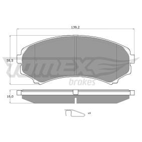 Bremsbeläge von TOMEX brakes