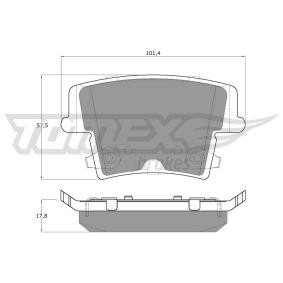 Comprar Juego de pastillas de freno de TOMEX brakes TX 15-72 a bajo precio de 32,85 €