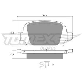 Bremsbeläge von TOMEX brakes