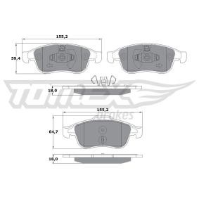 Bremsbeläge von TOMEX brakes für Colt VII (VB) günstig online kaufen