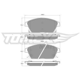 Acquista Kit pastiglie freni da TOMEX brakes TX 16-51 a buon mercato per soli 39,30 €