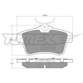 Bremsbeläge von TOMEX brakes