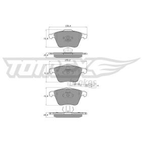 Köp Bromsbelägg av TOMEX brakes TX 17-11 till det låga priset 698,45 kr