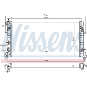 Achetez des Radiateur de chez NISSENS en ligne pour Fabia II Praktik (545) à prix modérés