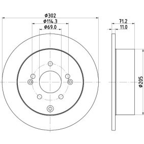 Bremsensatz, Trommelbremse 8DB 355 022-531