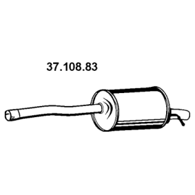 Endschalldämpfer 37.108.83 von EBERSPÄCHER günstig für 200,62 € online kaufen