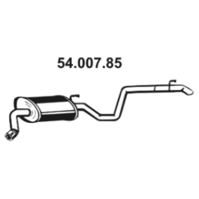 Endschalldämpfer 54.007.85 von EBERSPÄCHER günstig für 225,74 € online kaufen