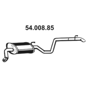 Endschalldämpfer 54.008.85 von EBERSPÄCHER günstig für 225,74 € online kaufen