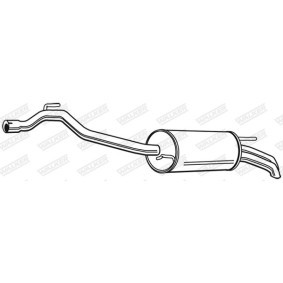 VAUXHALL Partikelfilter (DPF) von WALKER