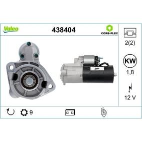 Köp Startmotor av VALEO 438404 till det låga priset 2351,14 kr