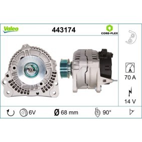 Köp Generator av VALEO 443174 till det låga priset 1705,02 kr