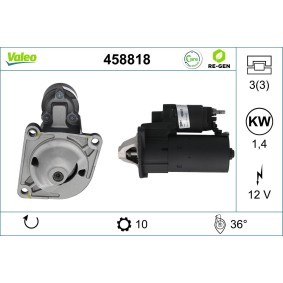 Köp Startmotor av VALEO 458818 till det låga priset 2038,61 kr