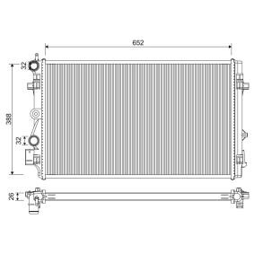 Achetez des Radiateur du moteur VALEO 701331 à prix pour 115,53 €