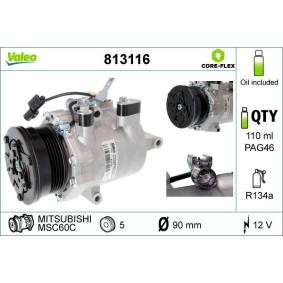 Osta VALEO Ilmastoinnin kompressori netistä COLT CZC Cabriolet (RG)-mallille edulliseen hintaan