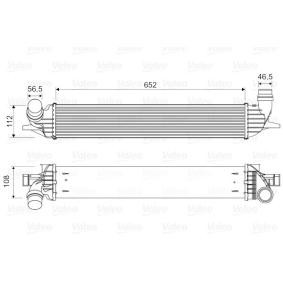 Köp Intercooler av VALEO 818330 till det låga priset 1716,15 kr