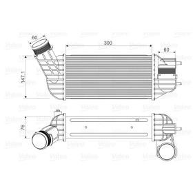 Köp Intercooler av VALEO 818345 till det låga priset 1721,35 kr