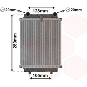 Achetez des Radiateur du moteur VAN WEZEL 03002415 à prix pour 100,32 €