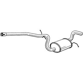 Mittelschalldämpfer von BOSAL