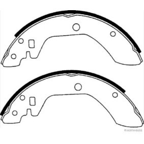 Bremsbackensatz J3501006