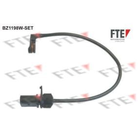 Köp Slitagevarnare bromsbelägg av FTE BZ1198W-SET till det låga priset 179,89 kr