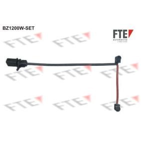 Köp Slitagevarnare bromsbelägg av FTE BZ1200W-SET till det låga priset 151,62 kr