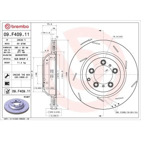 Comprar Pinza de freno de BREMBO F 06 268 a bajo precio de 143,40 €