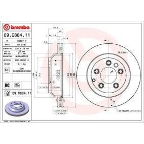 Köp Bromsok av BREMBO F 18 000 till det låga priset 1416,36 kr