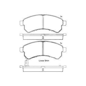 Acquista Kit pastiglie freni da BREMBO P 82 004 a buon mercato per soli 38,68 €