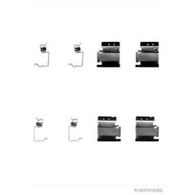 Achetez des Kit d'accessoires, plaquette de frein à disque HERTH+BUSS JAKOPARTS J3662014 à prix pour 18,51 €