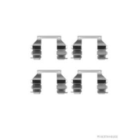Achetez des Kit d'accessoires, plaquette de frein à disque HERTH+BUSS JAKOPARTS J3665003 à prix pour 25,39 €