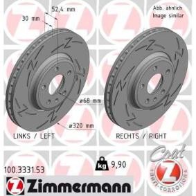 Comprar Disco de freno de ZIMMERMANN 100.3331.53 a bajo precio de 161,63 €