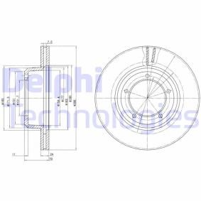 LAND ROVER Bremsscheibe von DELPHI