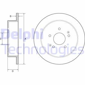 Comprar Disco de freno de DELPHI BG4940C a bajo precio de 40,18 €