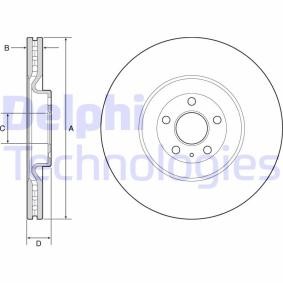 Compre Disco de travão da DELPHI BG9233C a um preço baixo por 82,93 €