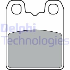 Compre Pastilhas de travão da DELPHI LP3382 a um preço baixo por 30,57 €