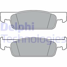 Compre Pastilhas de travão da DELPHI LP3387 a um preço baixo por 28,52 €