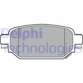 Compre Pastilhas de travão da DELPHI LP3393 a um preço baixo por 32,96 €