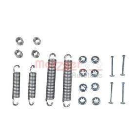 Comprar Juego de accesorios, zapatas de freno de METZGER 105-0601 a bajo precio de 11,59 €