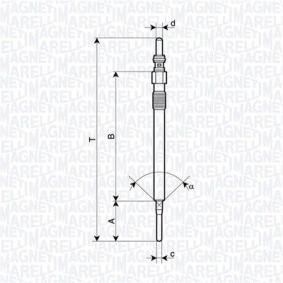 Achetez des Bougie de préchauffage MAGNETI MARELLI 062900141304 à prix pour 17,90 €
