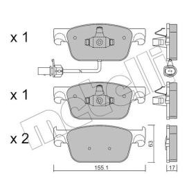 Acquista Kit pastiglie freni da METELLI 22-1125-0 a buon mercato per soli 66,15 €