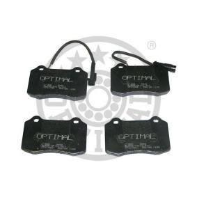 Köp Bromsbelägg av OPTIMAL BP-09848 till det låga priset 645,90 kr