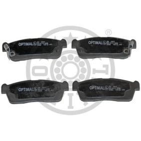 Köp Bromsbelägg av OPTIMAL BP-12413 till det låga priset 1263,89 kr