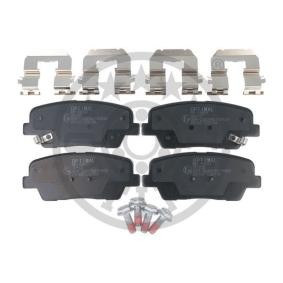 Bremsbeläge BP-12631 für SSANGYONG