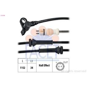 Comprar Sensor ABS de FACET 21.0198 a bajo precio de 40,04 €