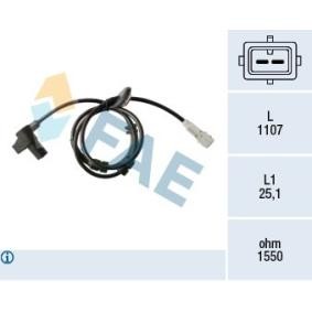 Comprar Sensor ABS de FAE 78372 a bajo precio de 125,29 €